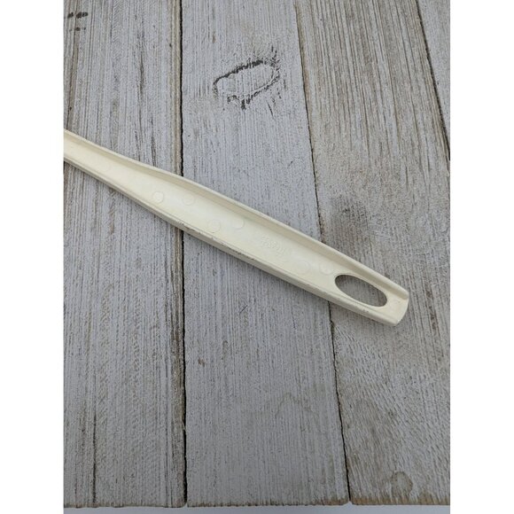 Vintage Foley #3 Almond Nylon Plastic Slotted Spoon 11" - Picture 6 of 6